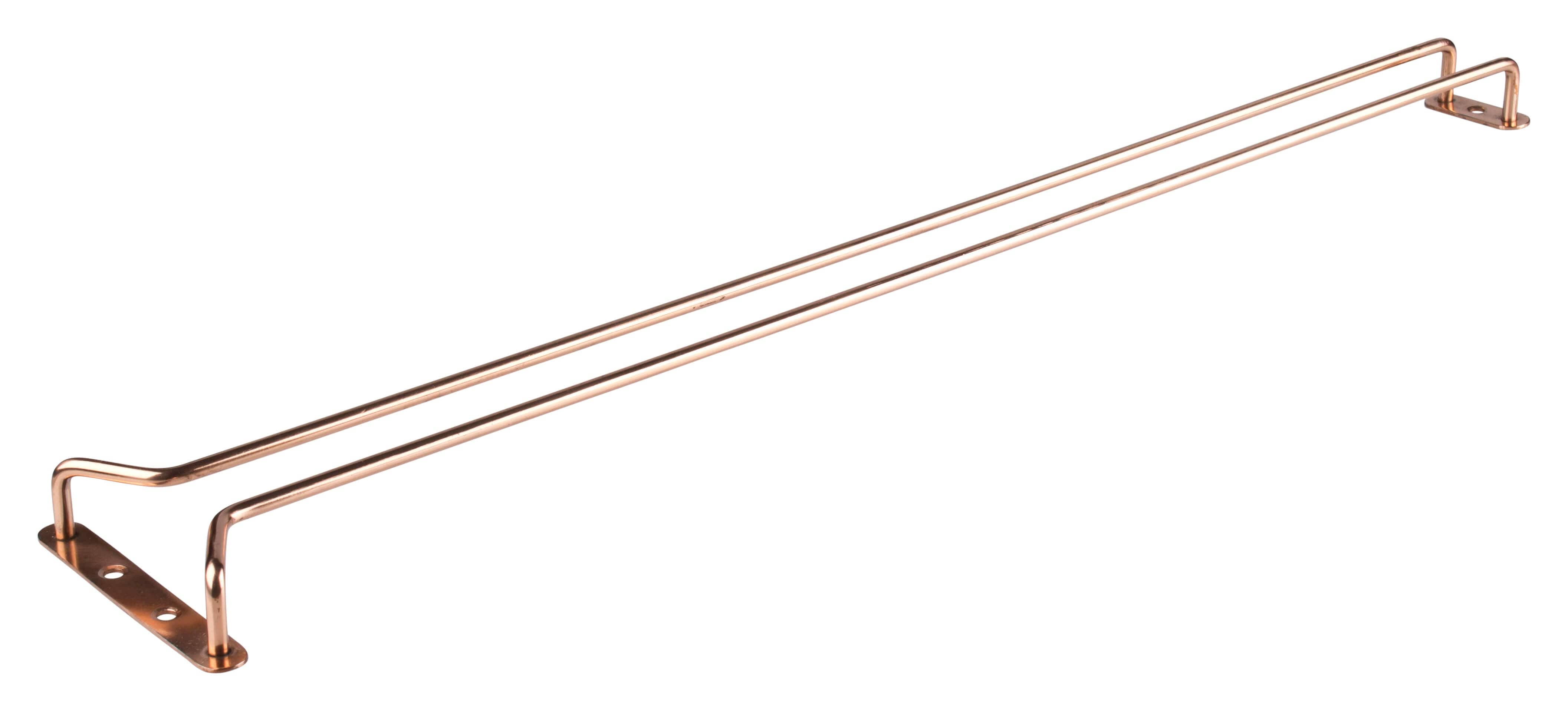 Riel para copas 64 cm - color cobre