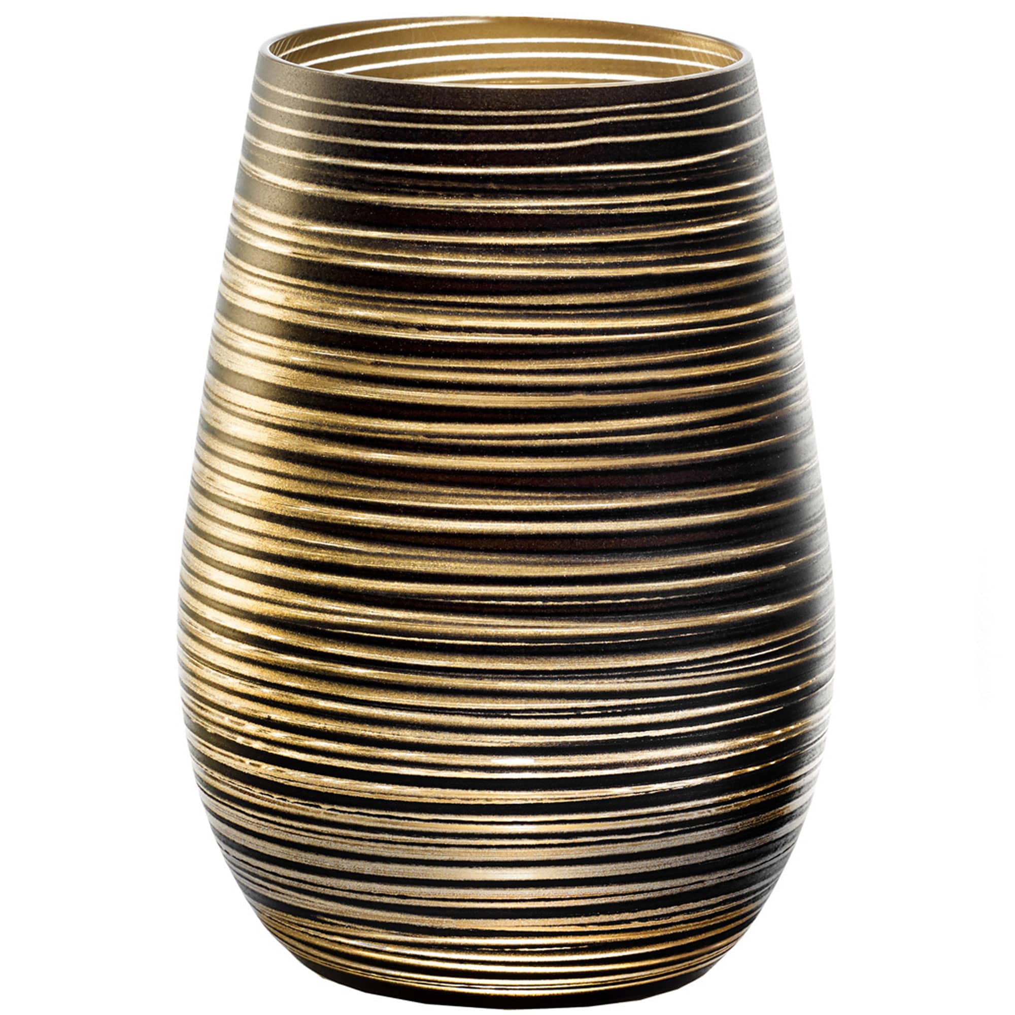 Gobelet Twister noir et or, Stölzle - 465ml