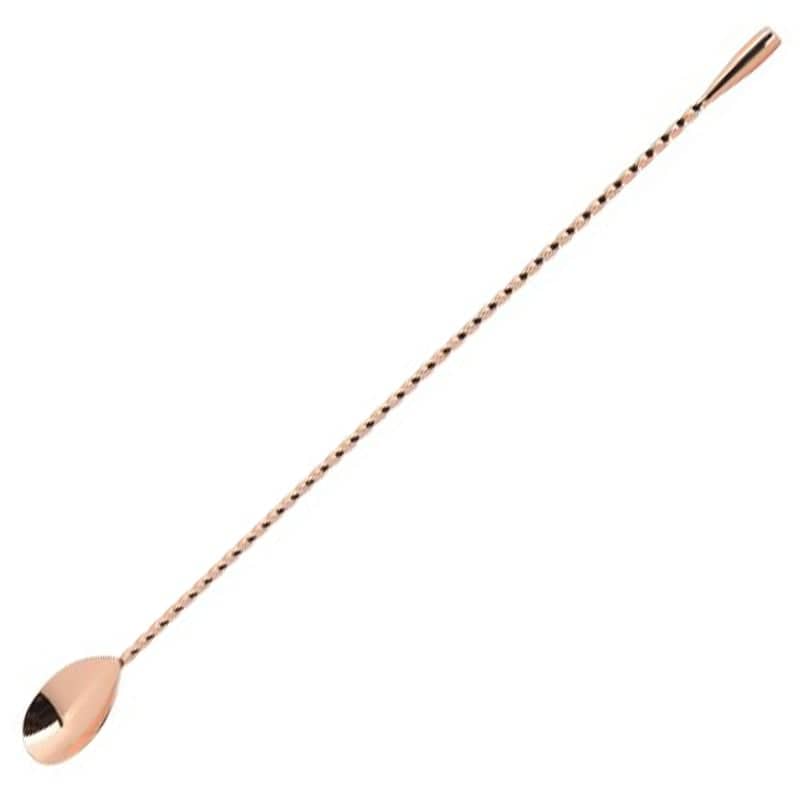 Bar Spoon Teardrop, Stainless Steel copper-colored - 35cm