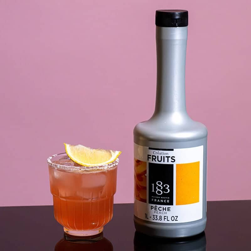 Création Fruits Melocotón - Maison Routin 1883 Mezcla de puré de fruta (1,0 l)