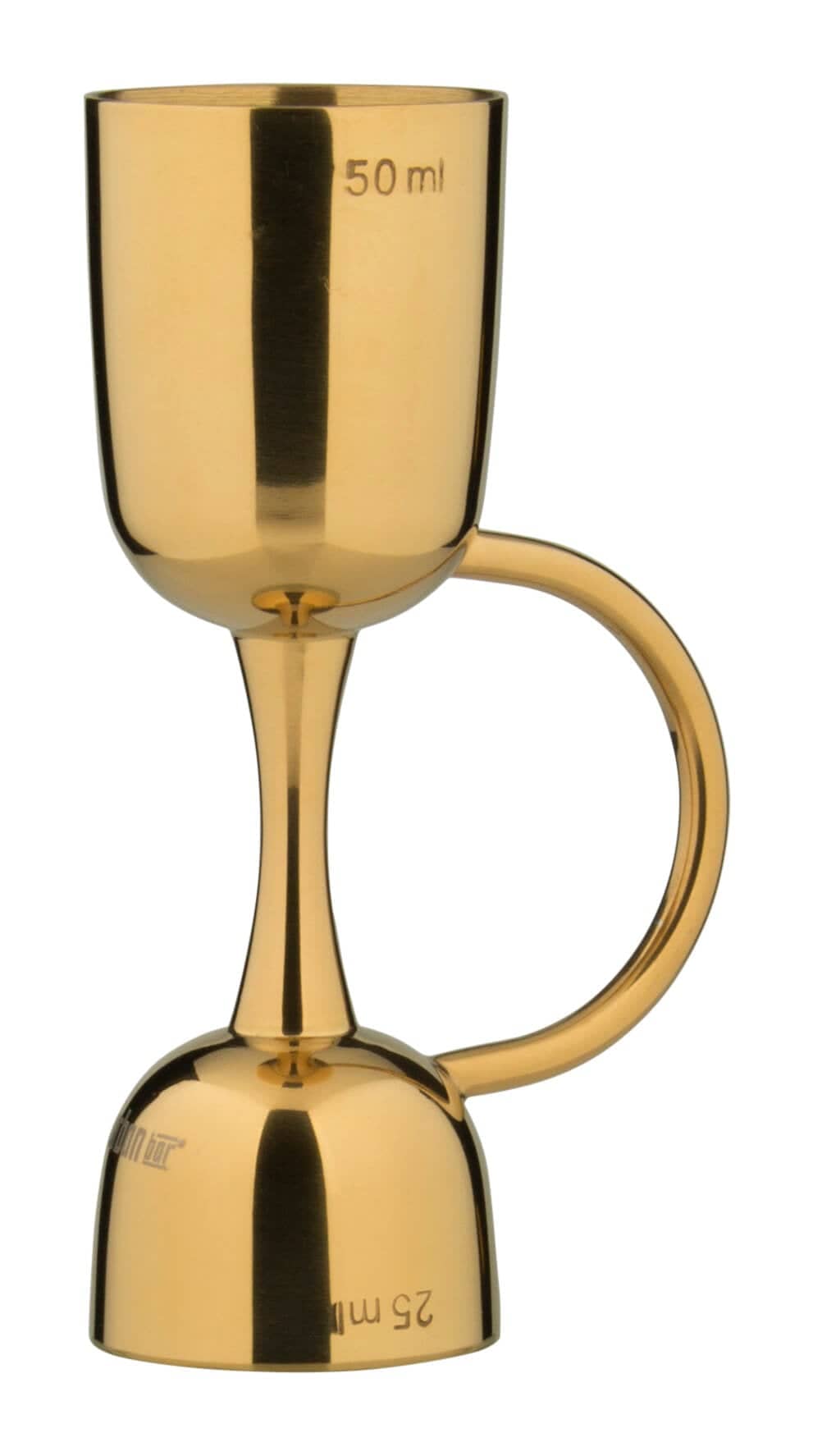 Mesure de bar/Jigger Coley - doré (25/50ml)