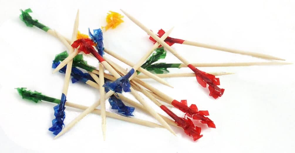 Frill skewer 2 x 65mm (100 pcs.)