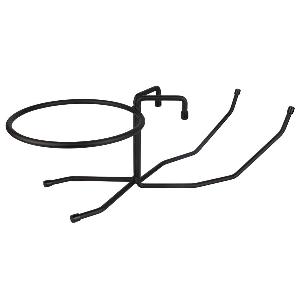 Support de table pour seau à champagne, métal noir - 20 cm