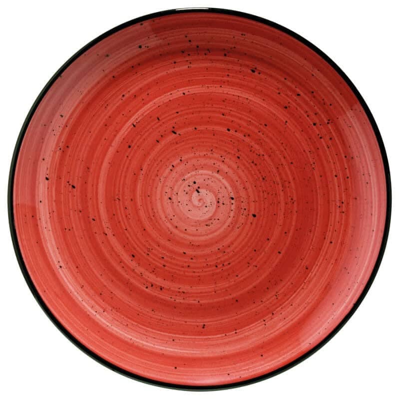 Bonna Aura Passion Assiette Gourmet plate 21cm rouge - 12 pièces