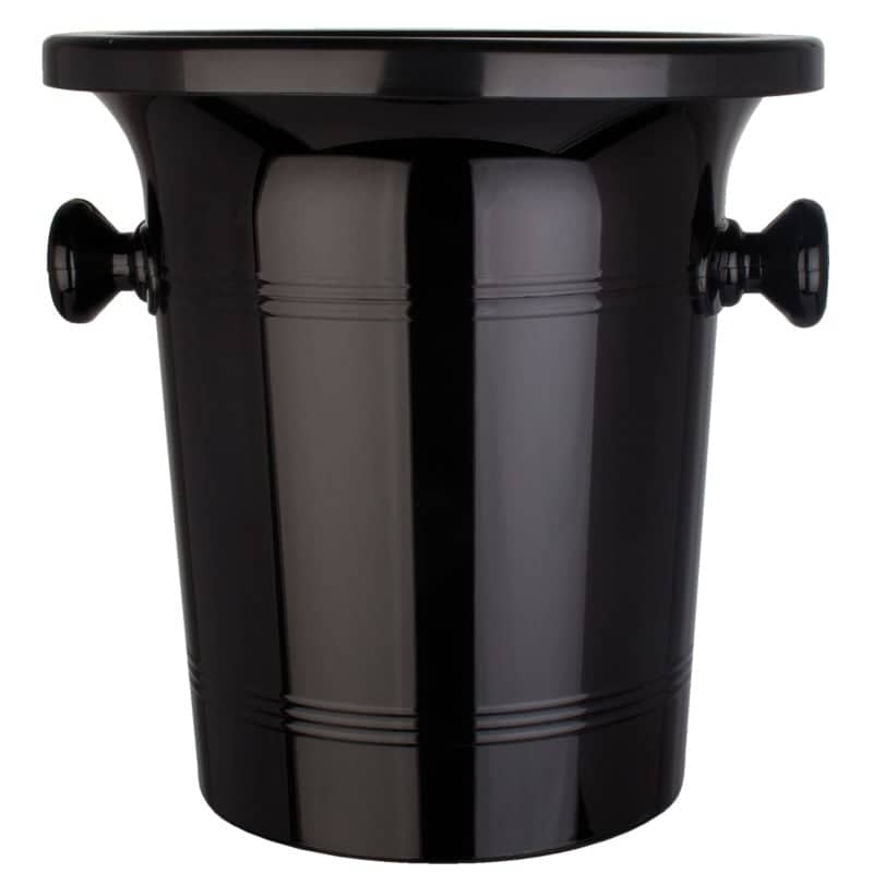 Escupidera de cata maxi, plástico negro - 3,7 l (1 ud)