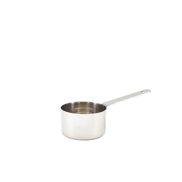 Mini saucepan, stainless steel - 7,2 x 4,7 cm (6 pcs.)