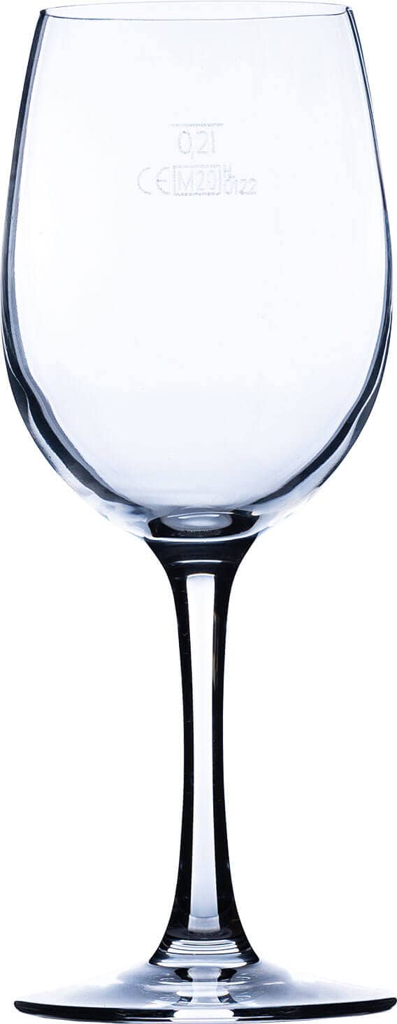 Tulip Glas Cabernet, C&S - 250ml, 0,2l Füllstrich (6 Stk.)