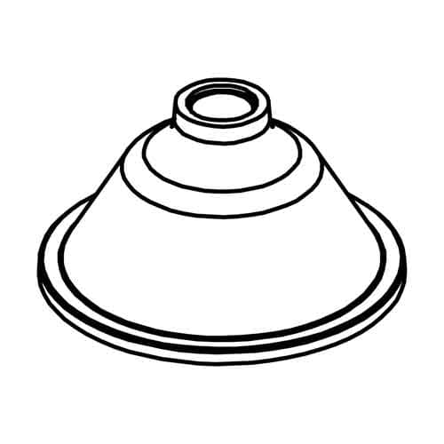 Aluminium hub assembly - Santos #33 (33123)