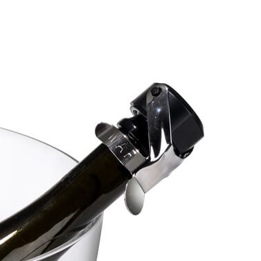 Champagne Bottle Stopper, Prime Bar - Black Chrome