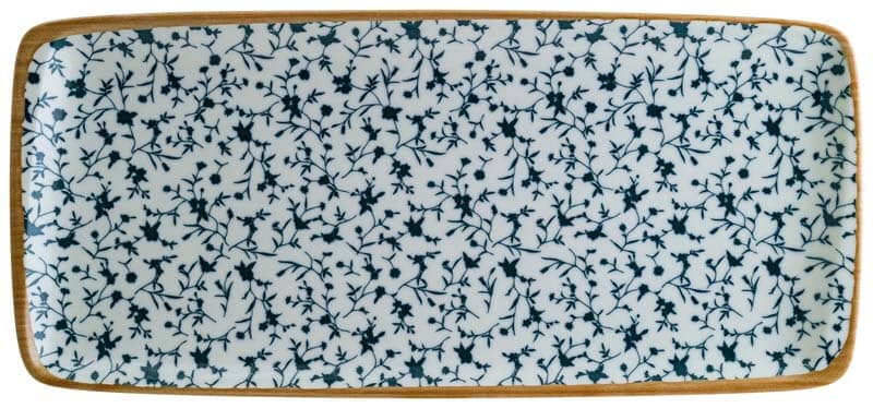 Bonna Calif Moove Platte 34x16cm blau - 12 Stück