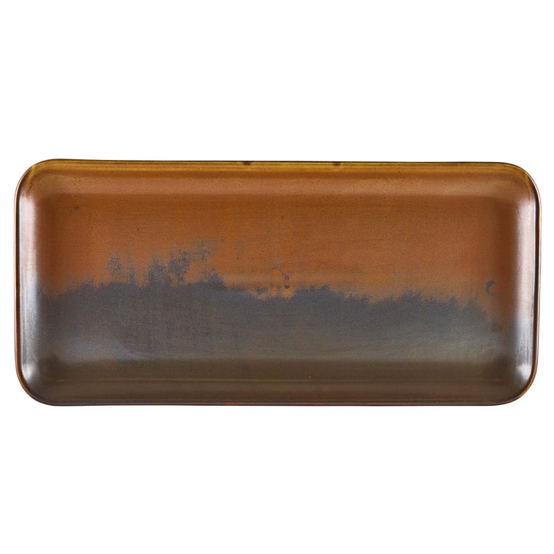 Narrow rectangular platter Terra Rustic Copper – 36 x 16.5 cm (6 pcs.)