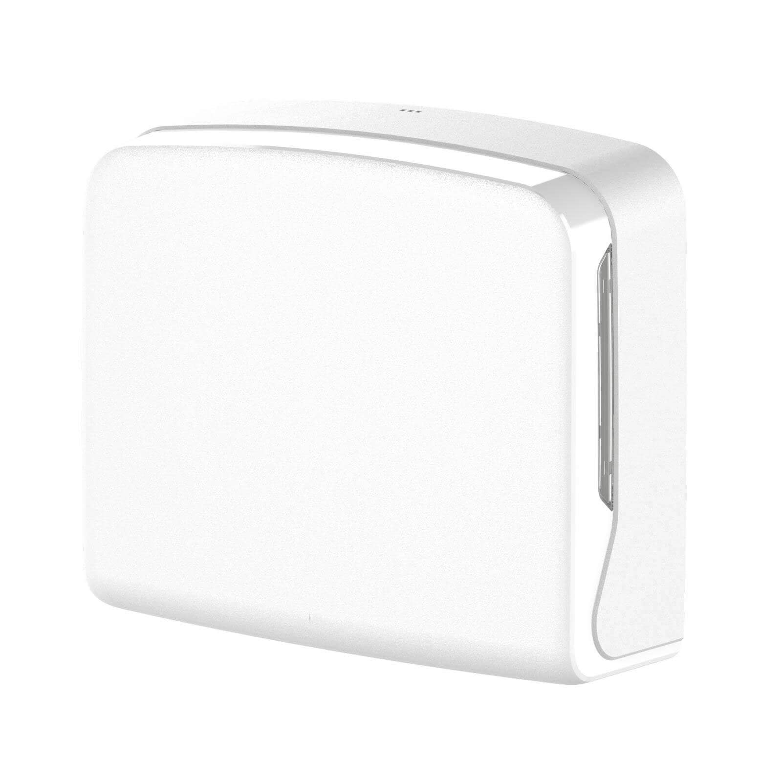 Handtuchspender Mini für Papierhandtücher - weiß matt