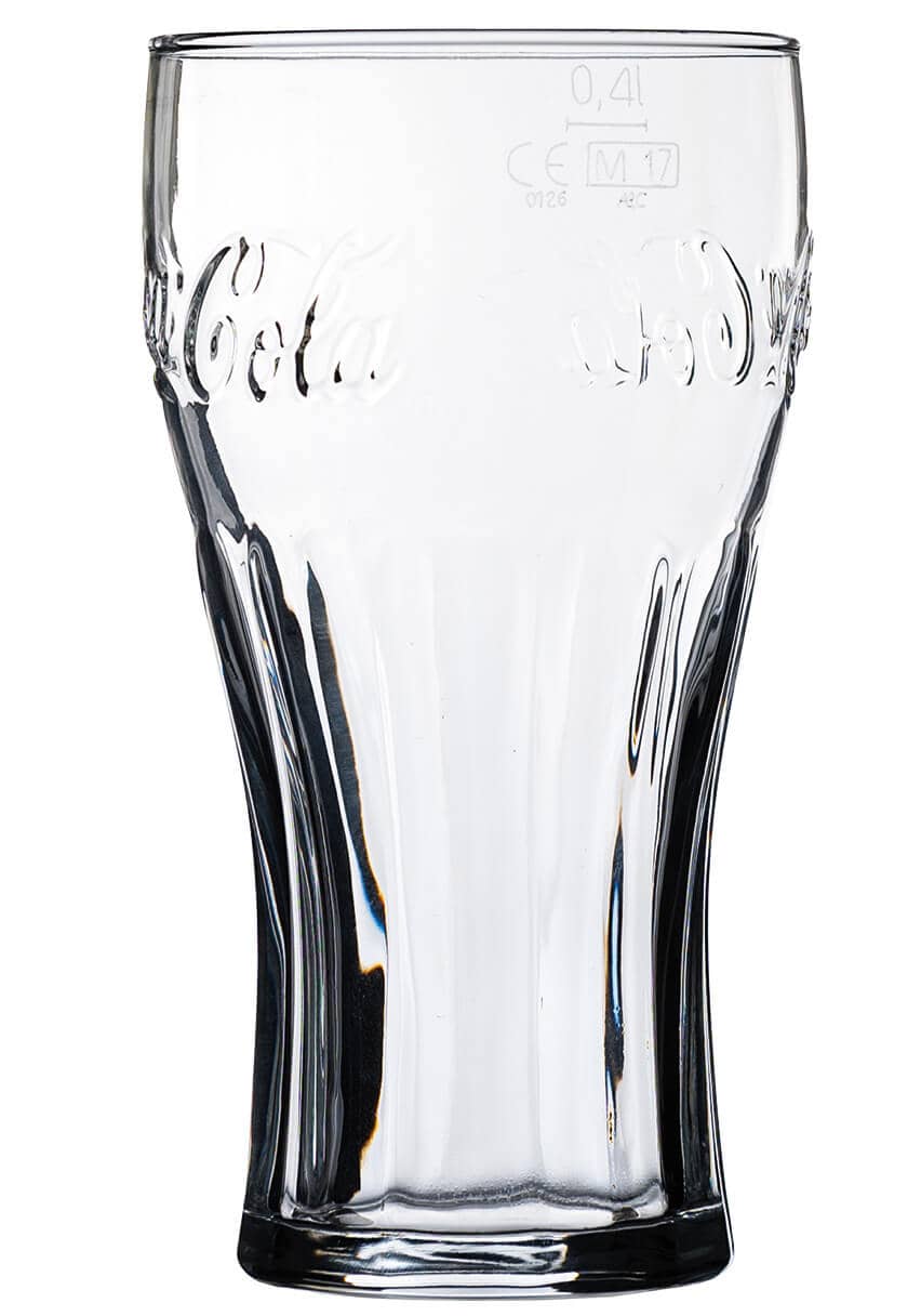 Coca-Cola Konturglas, Arcoroc - 460ml, 0,4l FS