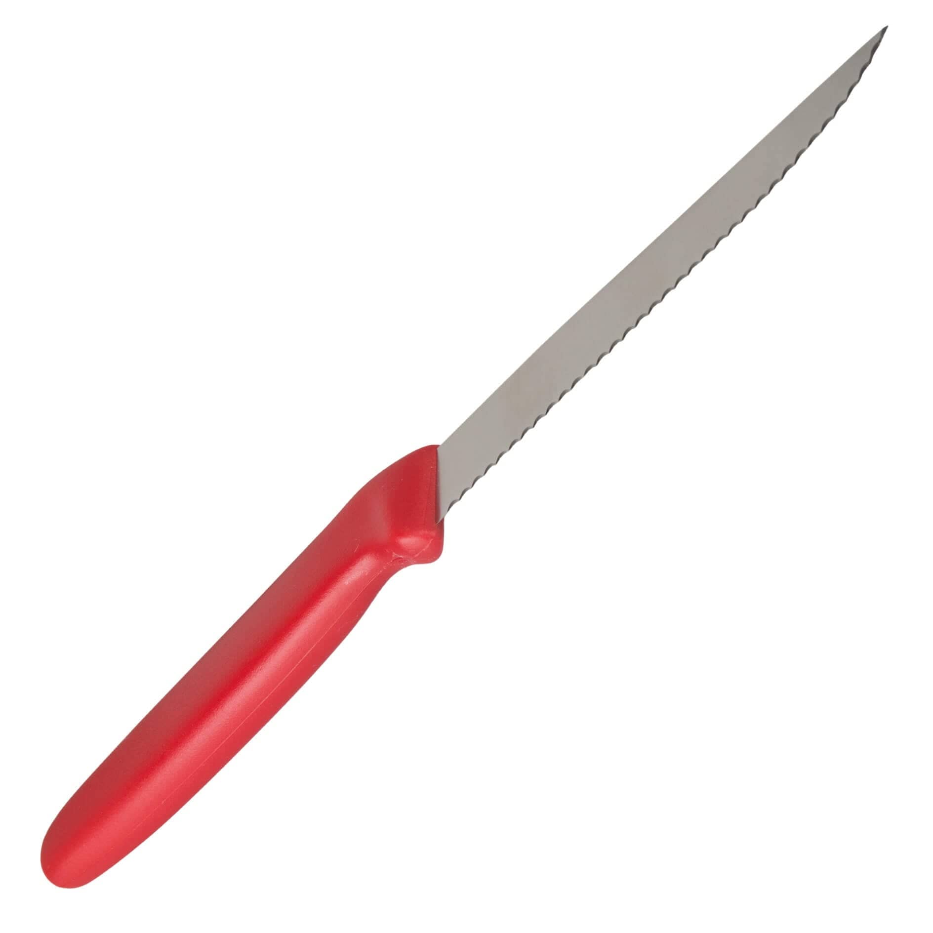 Serrated Steak Knife, 11 cm, Giesser - Red