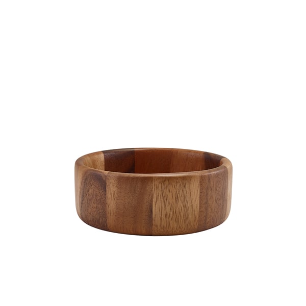 Coupe à côtés droits, bois d'acacia - 16x6 cm