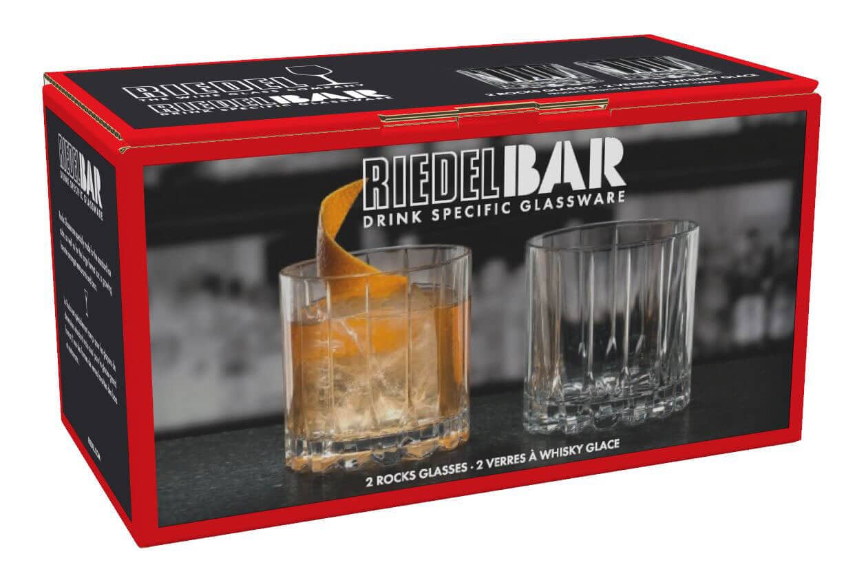 Copa Rocks Drink Specific Glassware, Riedel Bar - 283 ml (2 uds)
