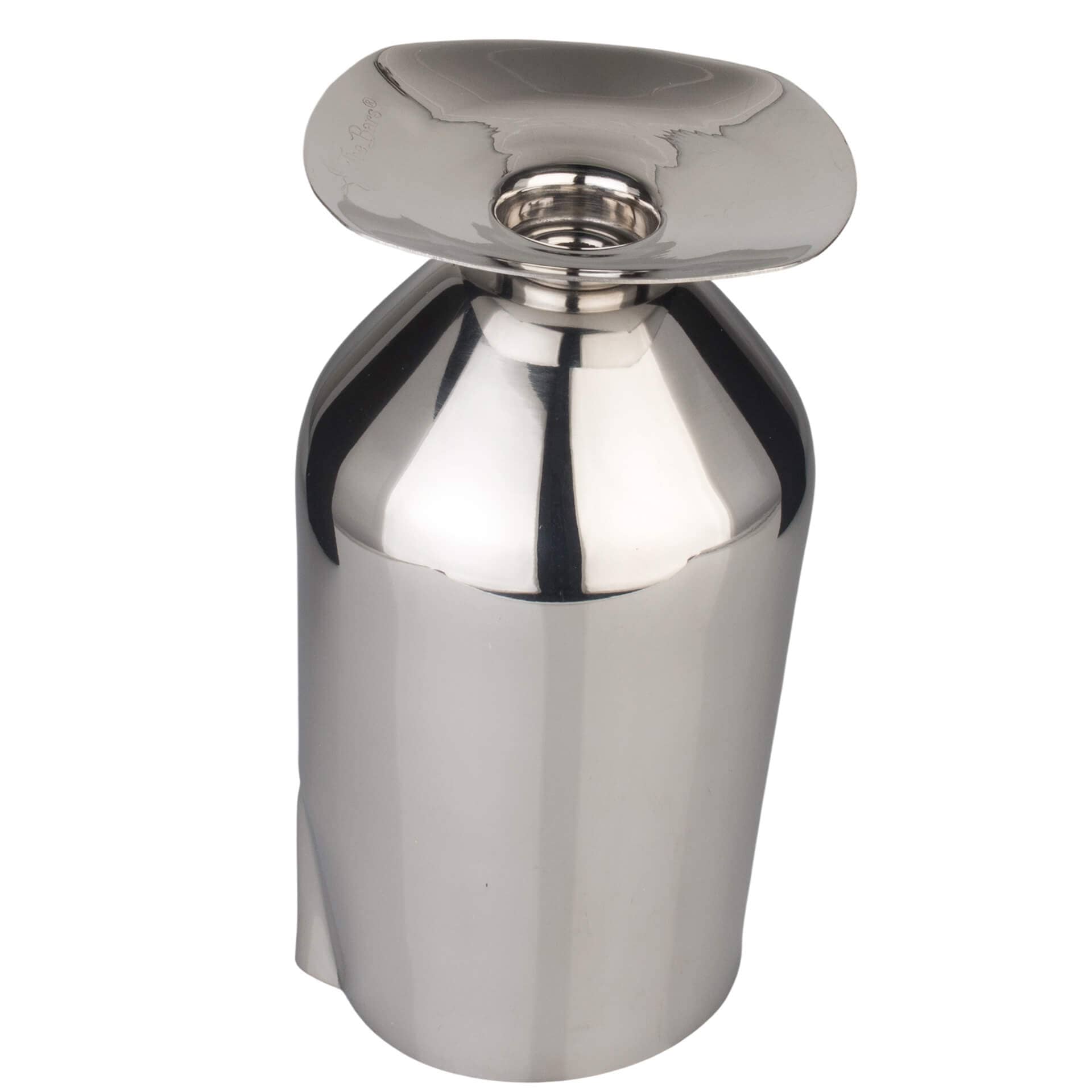 Rührglas / Rührbecher Edelstahl mit Standfuß - 800 ml