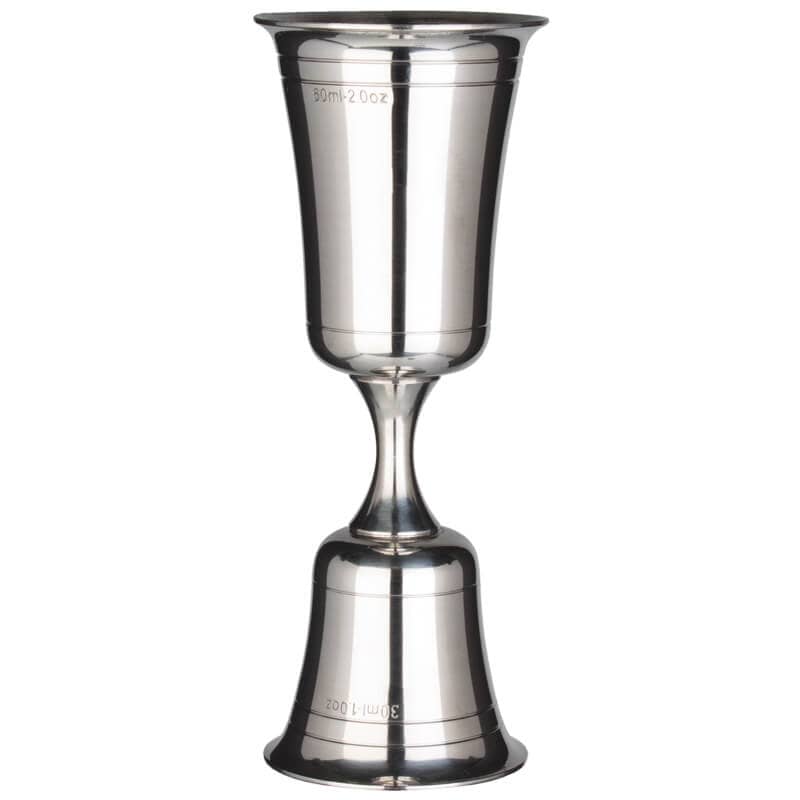Double mesure de bar - Acier inoxydable (30/60ml)