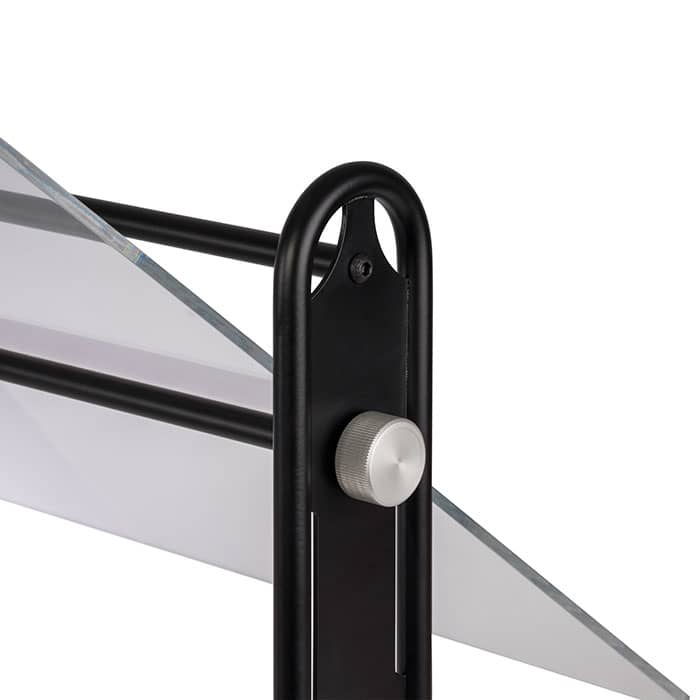 Protection hygiénique pour buffet, pivotant, réglable en hauteur - 93 x 53 cm