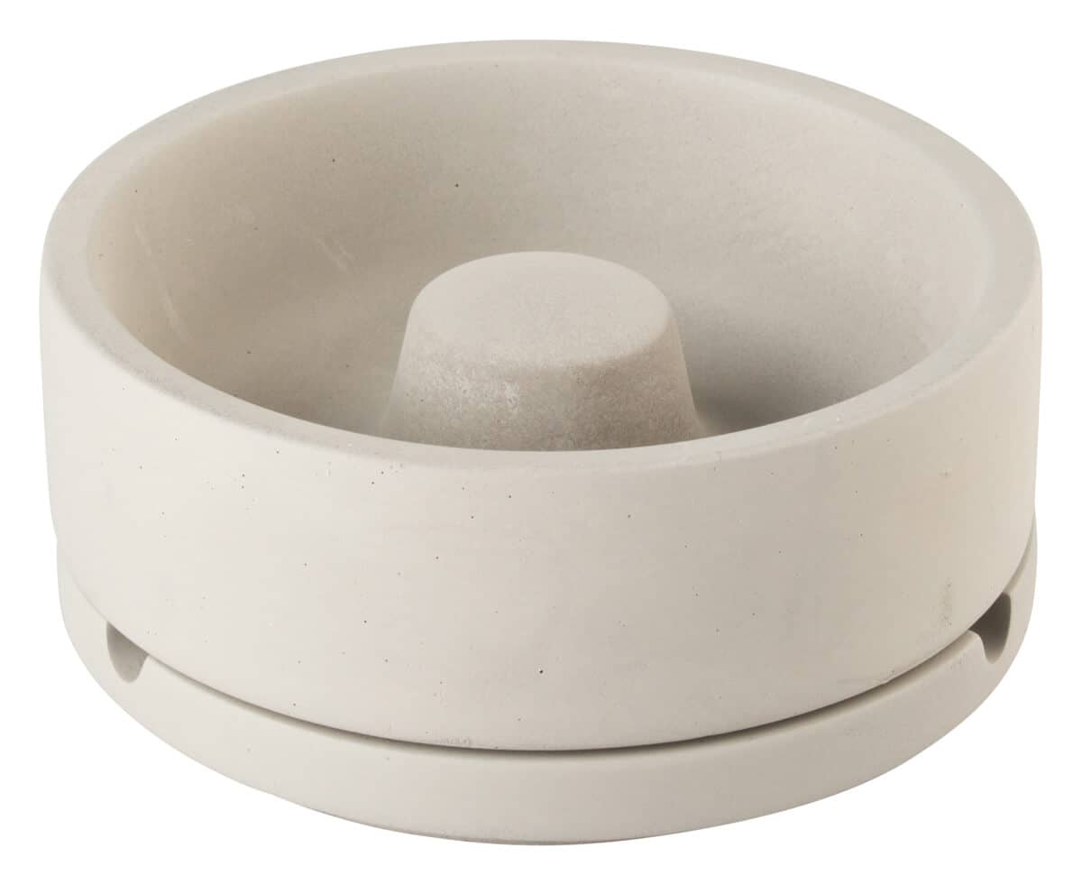 Cenicero cortavientos - Hormigón (10,5 cm)