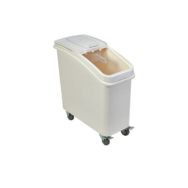 Conteneur mobile pour ingrédients, polypropylène, avec pelle - 81 l