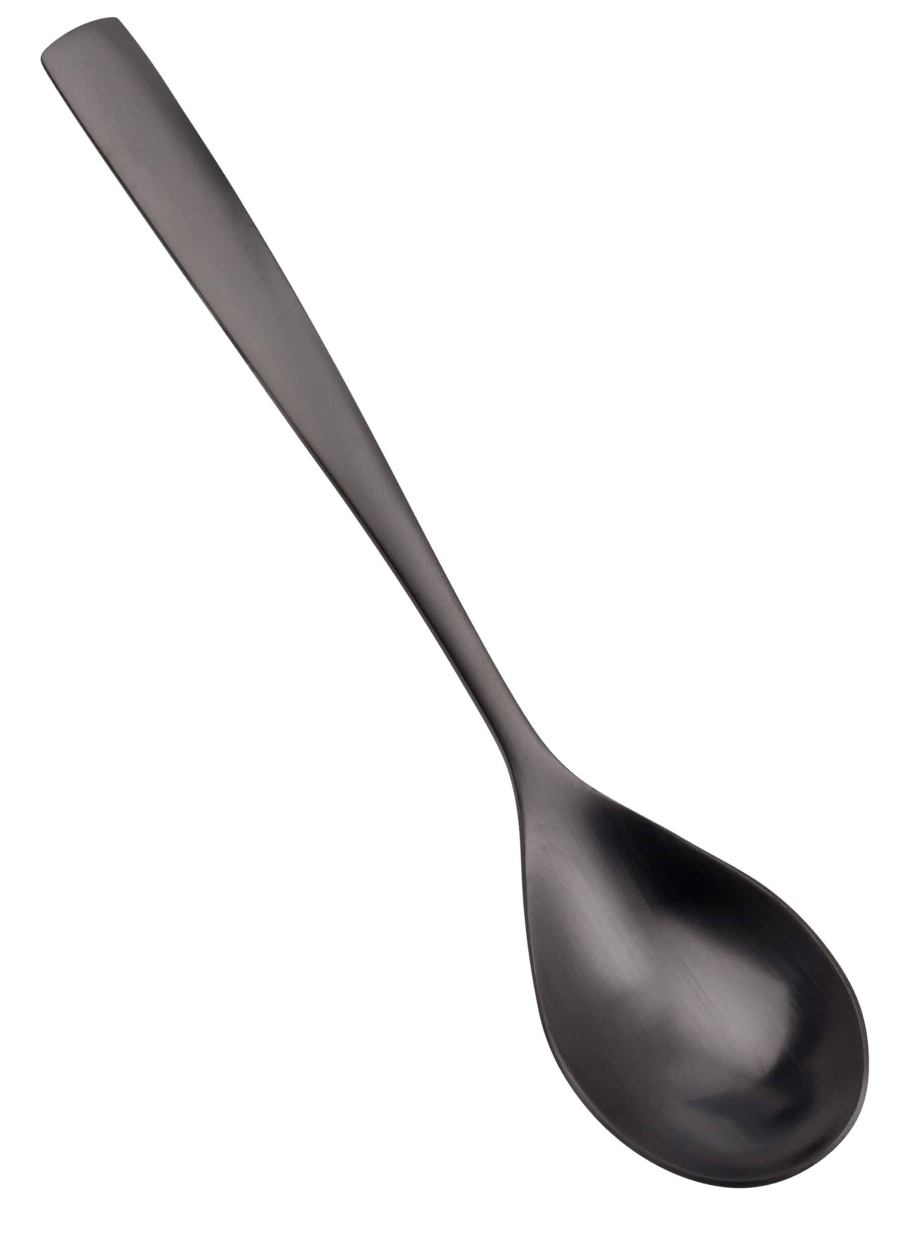 Cucharas de menú Comas BCN - negras (12 uds.)