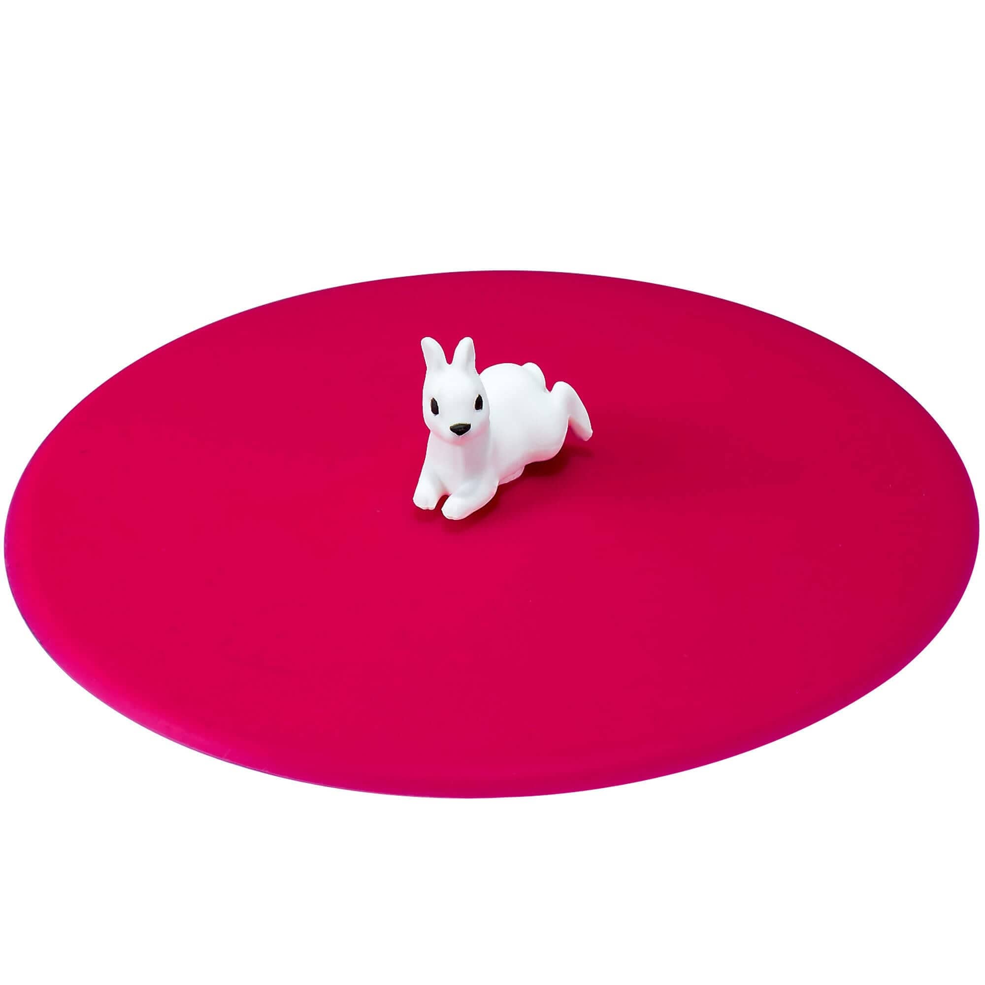 Tapa de cristal de silicona, Lurch - Conejo mascota (10,5 cm)