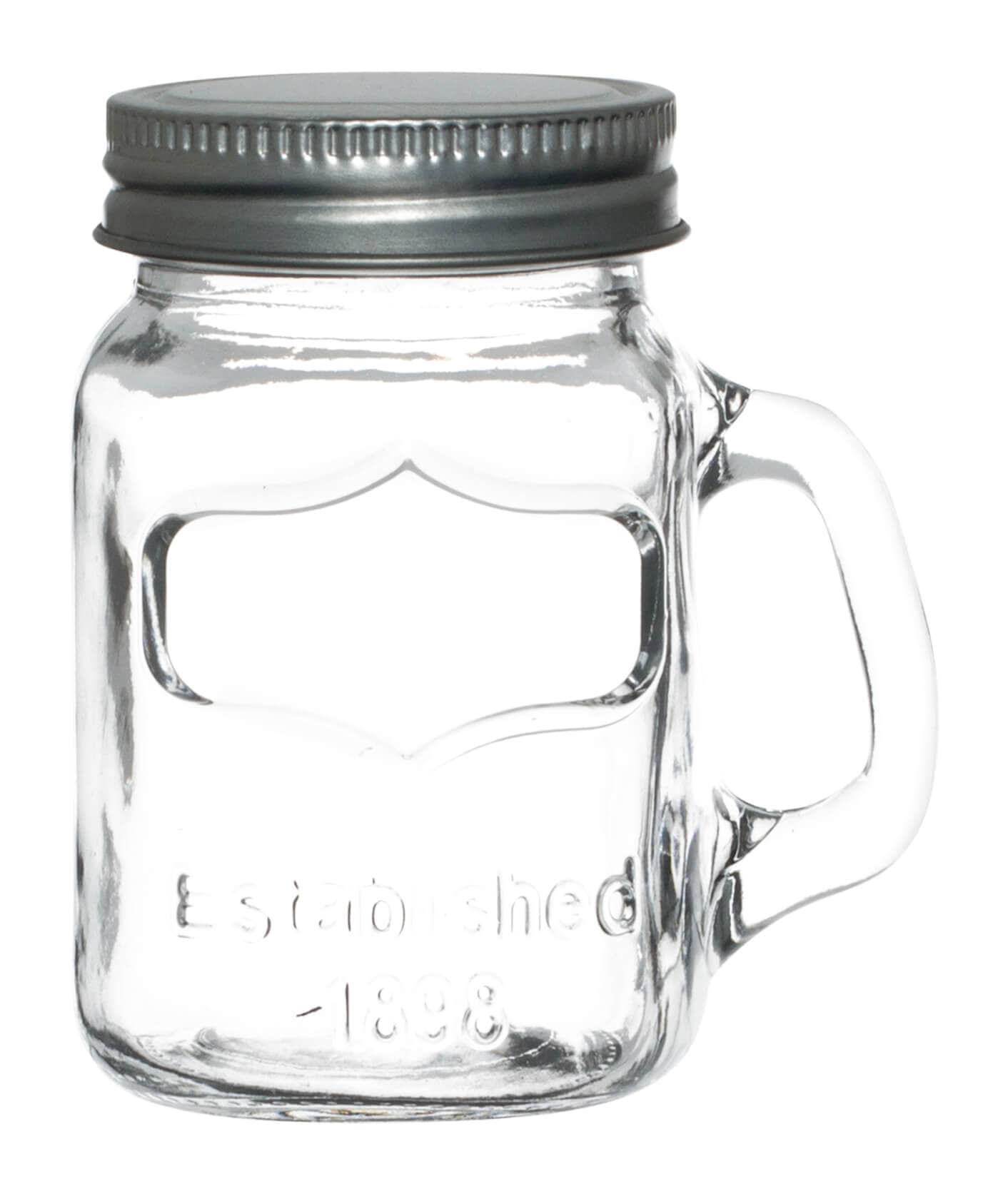 Mini tarro con tapa 10 cl - 6 ud