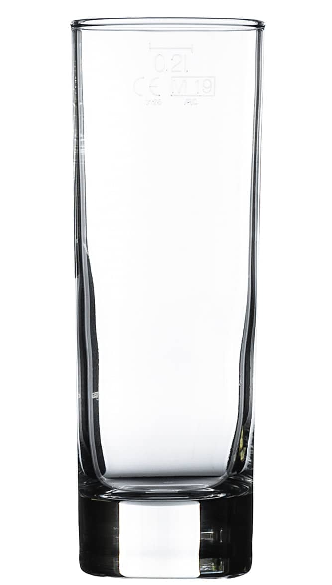 6 Gläser - Tubo, Islande 220ml - 0,2l geeicht