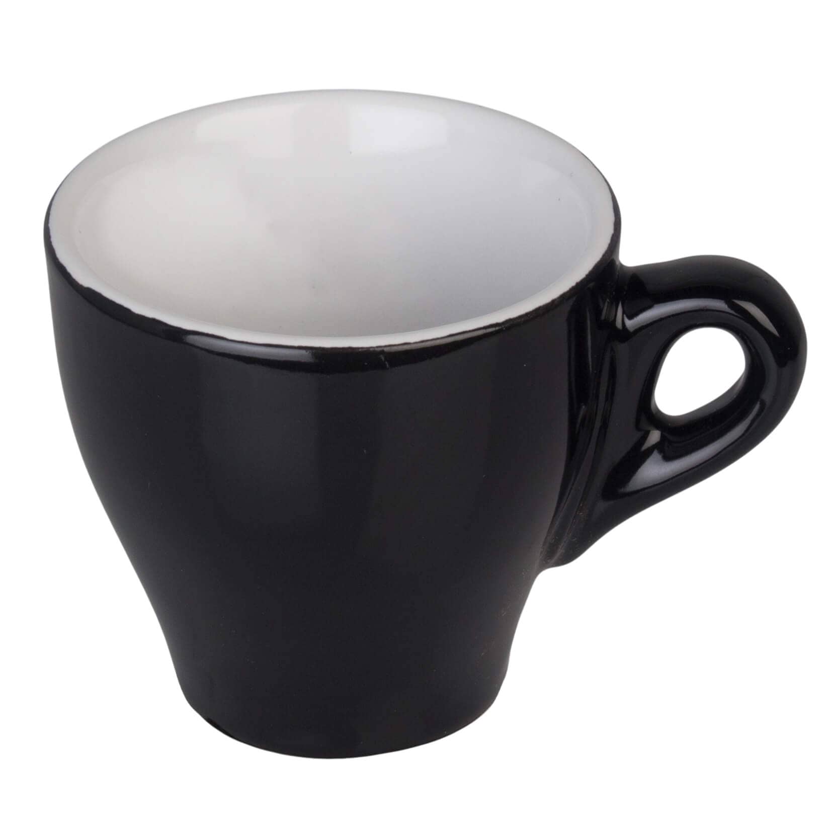 Espresso cup black - 75 ml (6 pcs.)