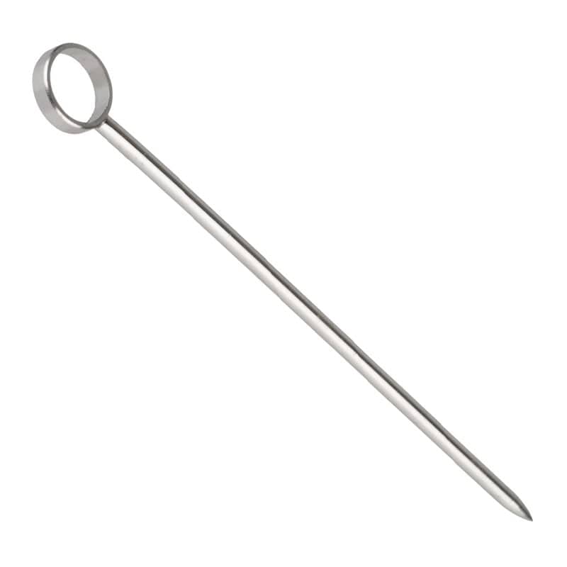 Stainless steel cocktail pick ring - 11 cm