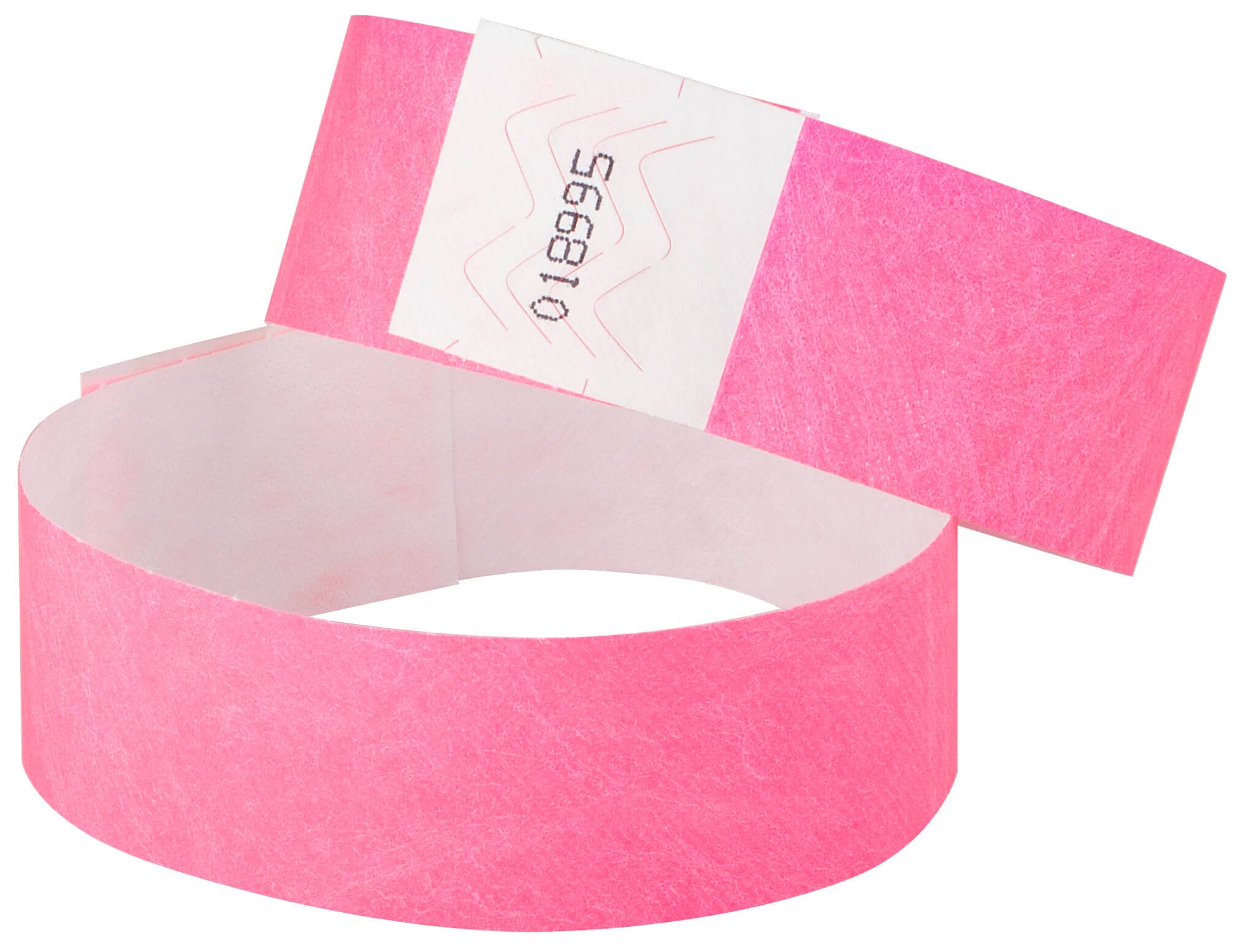 25 Tystar Wristbands 25x2,5cm - pink