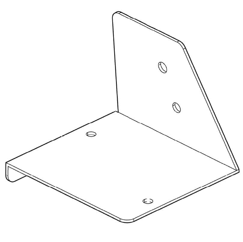 Hoshizaki pump bracket IM-45/65