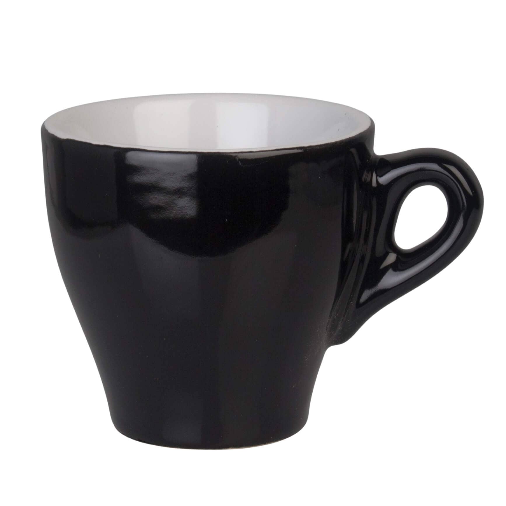 Espresso cup black - 75 ml (6 pcs.)