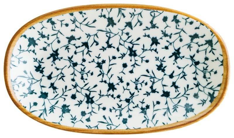 Bonna Calif Gourmet Oval plate 24x14cm blue - 12 pcs.