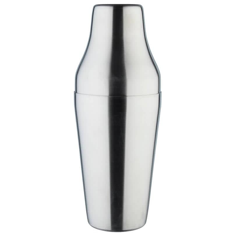 Cocktailshaker / French Shaker, Edelstahl matt - 500ml