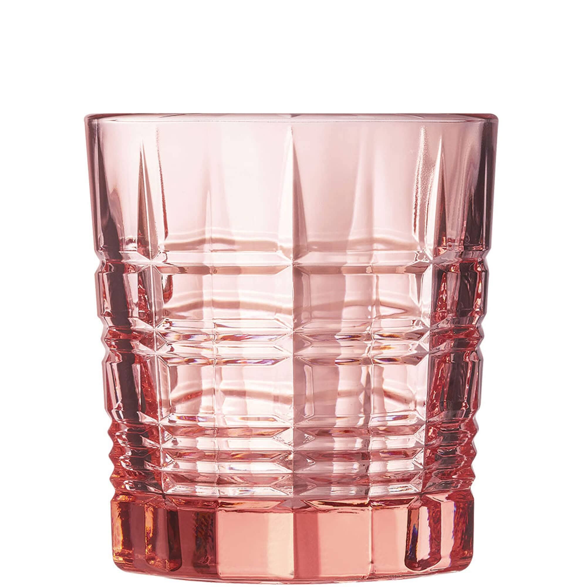Vaso de whisky Brixton Colors, Arcoroc, rosa - 300 ml (1 ud)