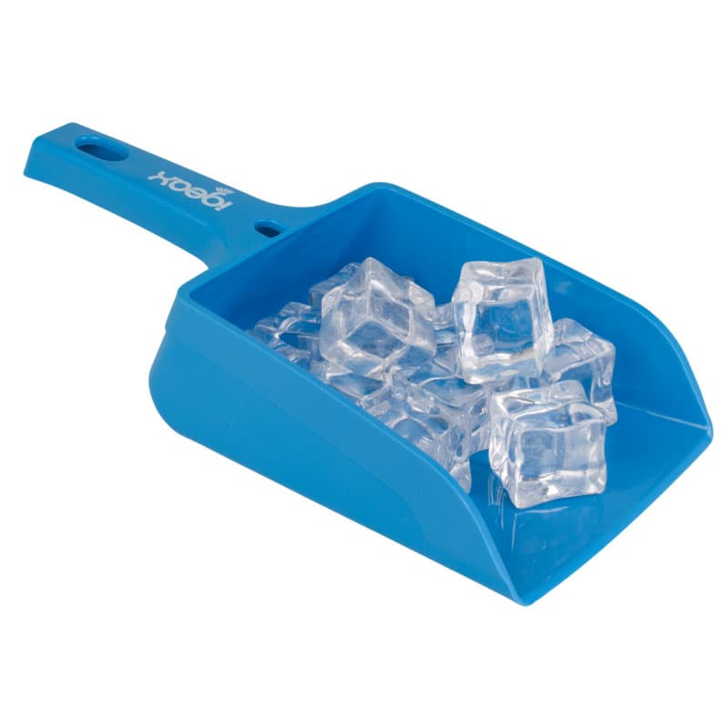 Ice scoop / multi-purpose scoop, blue polypropylene - 0,5 l