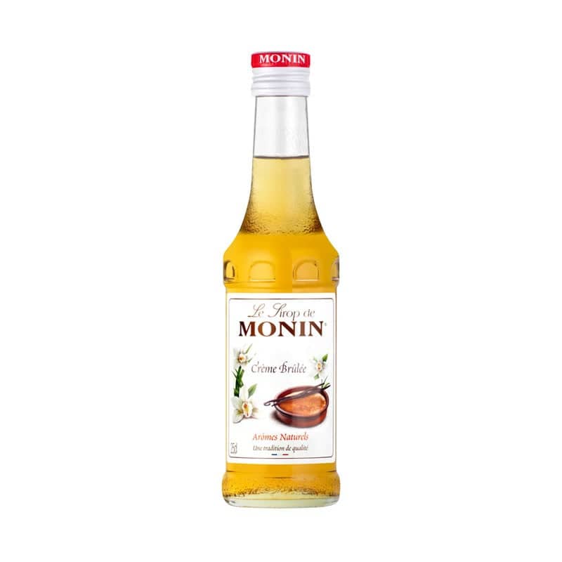 Crème Brûlée - Sirop Monin petite bouteille (0,25l)