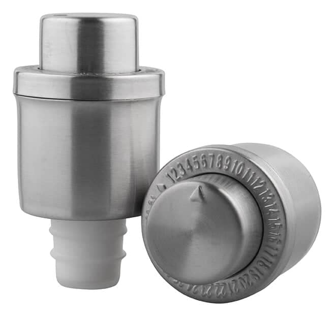 Vacuum Wine Bottle Stopper (Set of 2)
