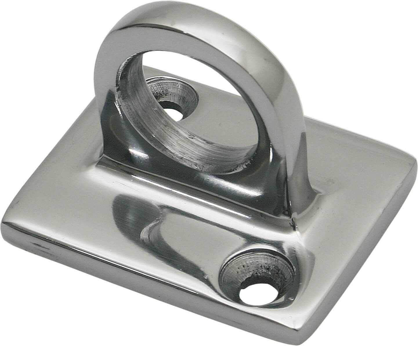 Soporte de pared para cordones cromado