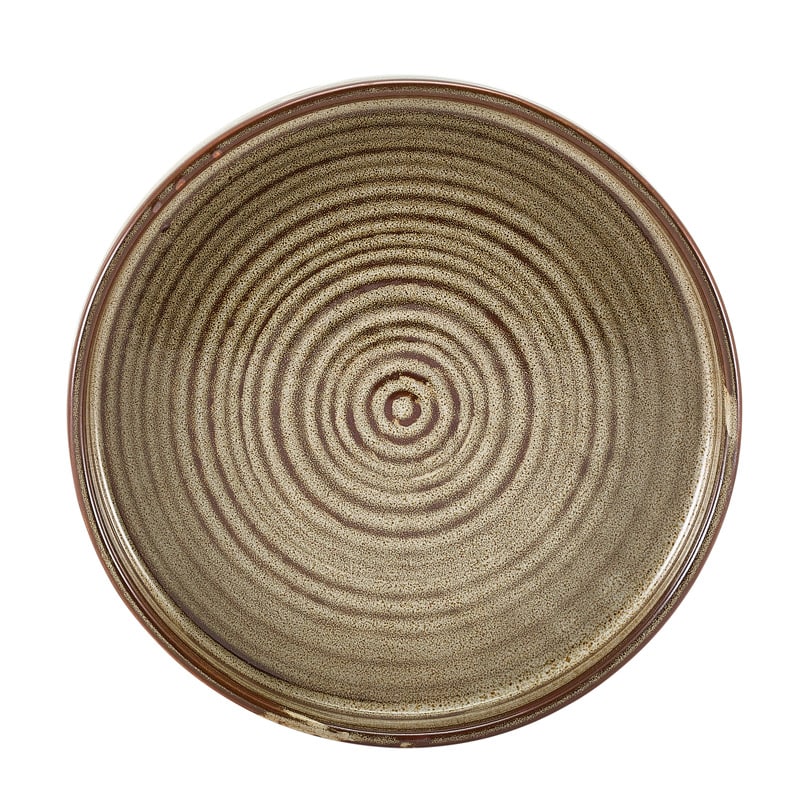 Präsentationsteller Terra Smoke Grey – 18 cm (6 Stk.)