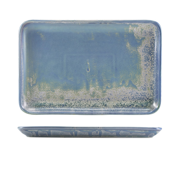 Placa rectangular Terra Seafoam – 30 x 20 cm (3 uds)