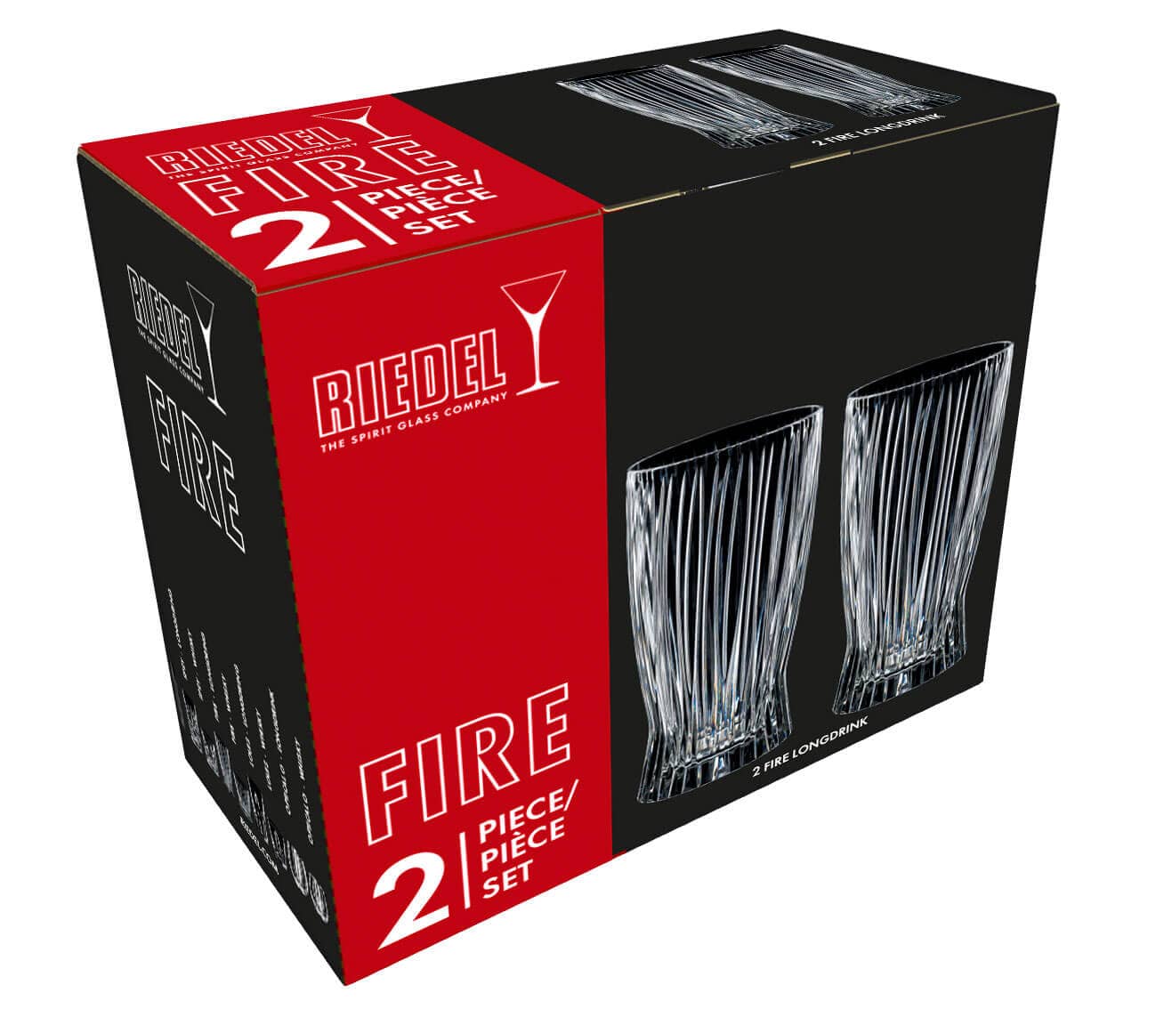 Vaso de cóctel Fire, Riedel - 375 ml (2 uds)