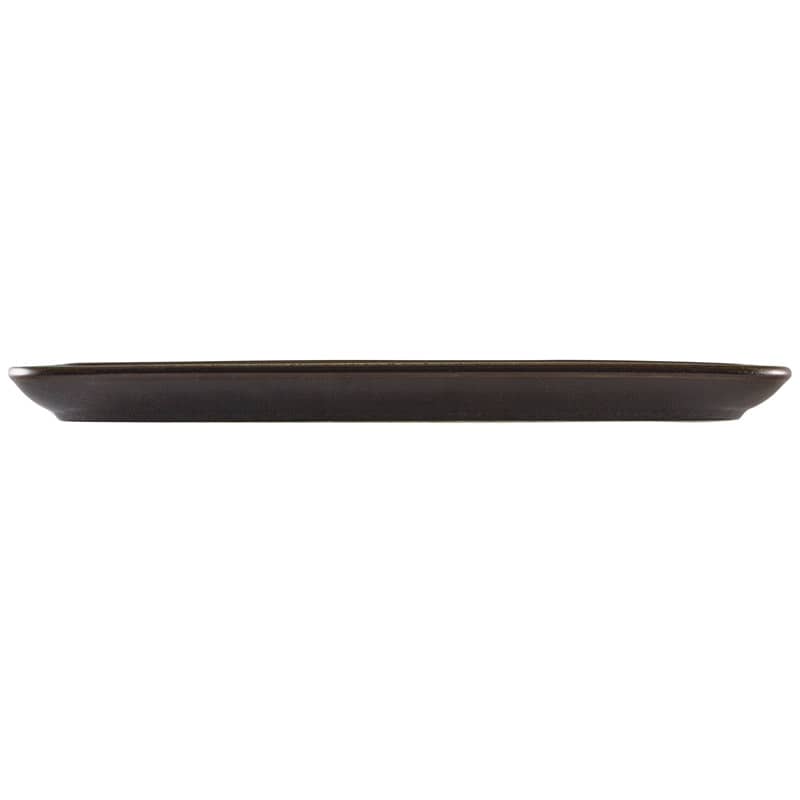 Placa rectangular estrecha Terra Cinder Black - 36 x 16,5 cm (3 uds)
