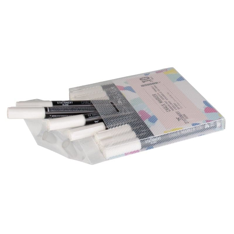 Kreidemarker D30, 3mm rund - weiß (10 Stk.)