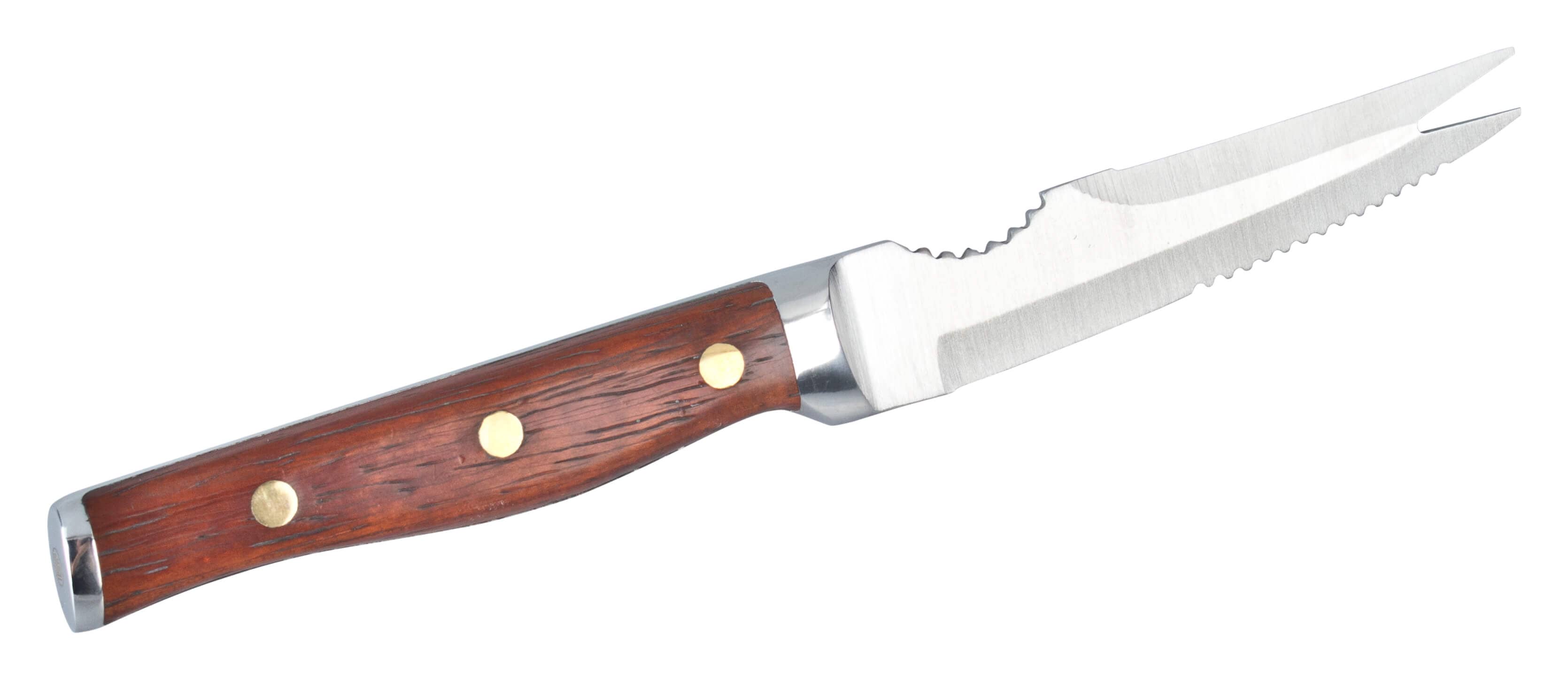 Cuchillo de bar Coley, acero inoxidable, mango de madera - 21,5 cm