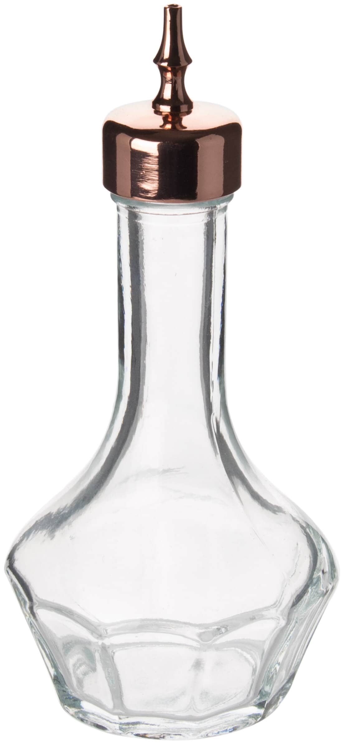 Bitterflasche Überbartools, Ausgießer kupferfarben - 50ml