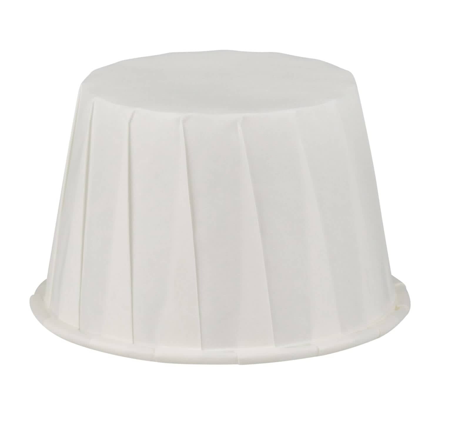 Vasos para aderezos de papel encerado blanco - 59 ml (250 uds)
