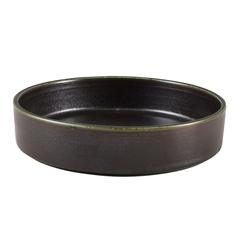 Bandeja de presentación Terra Cinder Black - 18 cm (6 uds)